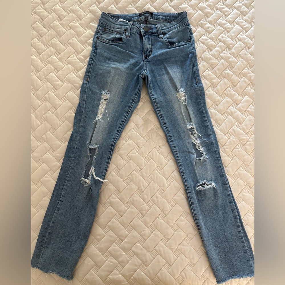 STS Blue Ripped Stretch Skinny Jeans